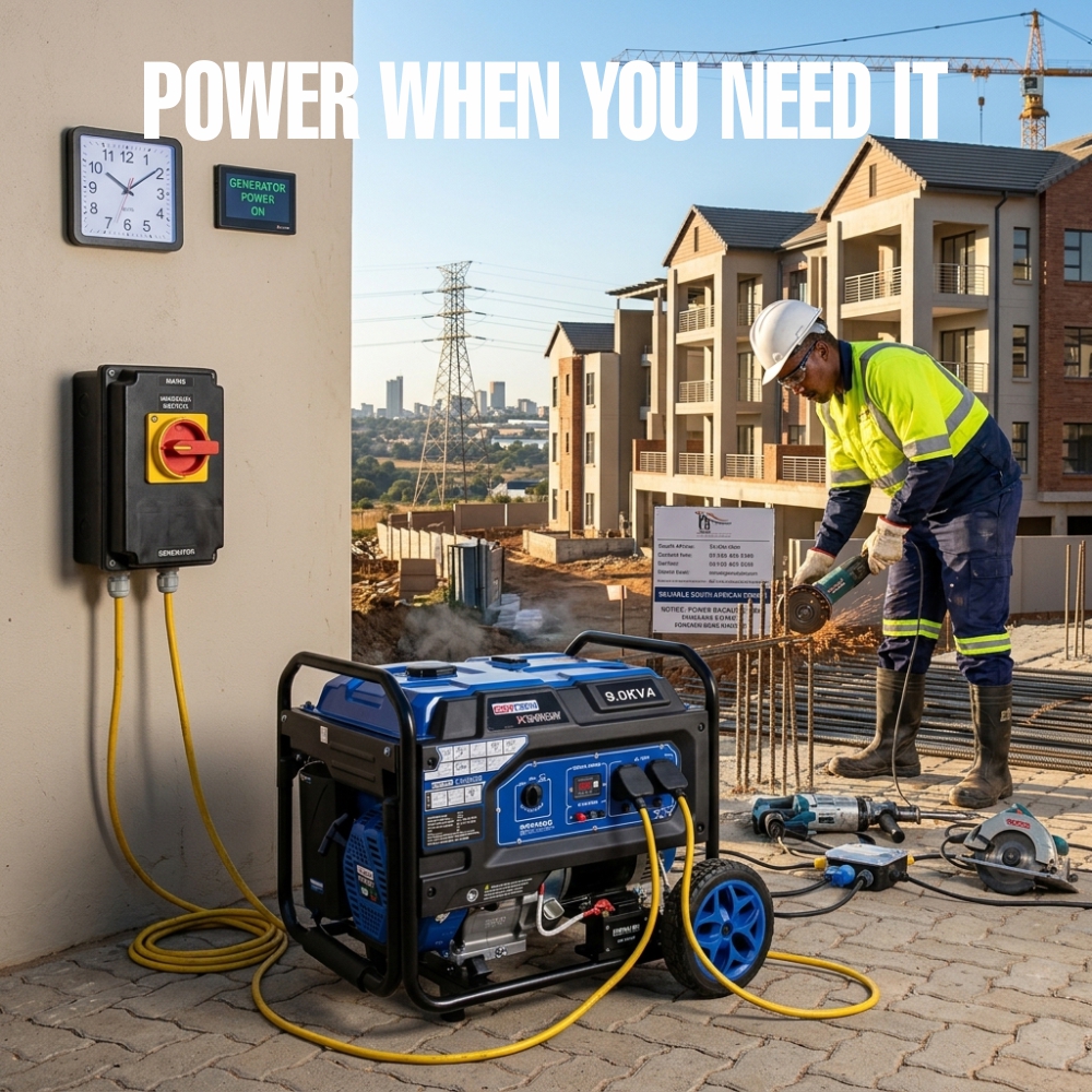 GENTECH POWER 9 kVA ELECTRIC START PETROL GENERATOR - Image 4