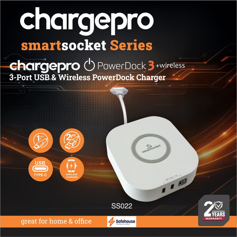 CHARGEPRO SMARTSOCKET SERIES 4-PORT POWERDOCK CHARGER