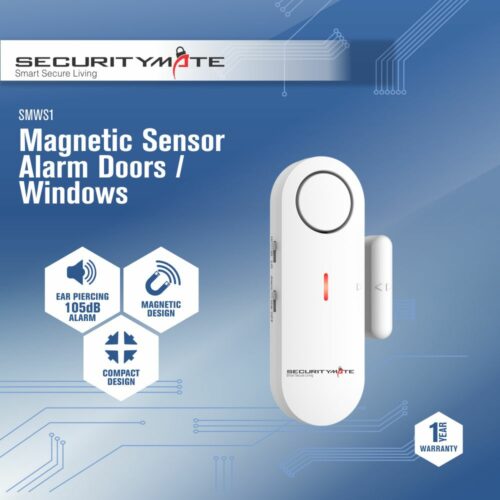 SECURITYMATE MAGNETIC SENSOR ALARM DOORS & WINDOWS