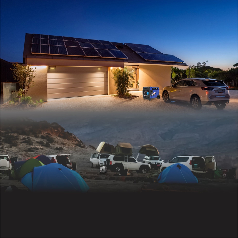 GENTECH POWER 6000 WATT DIGITAL PURE SINE WAVE INVERTER GENERATOR - Image 5