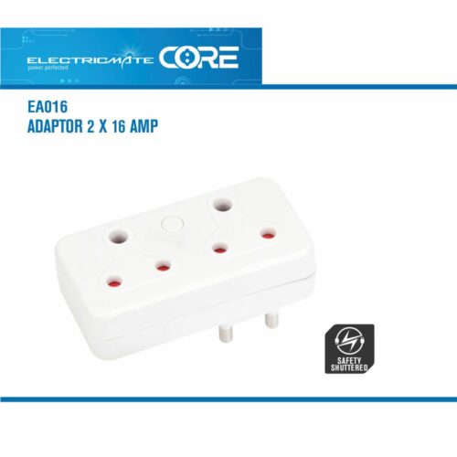 ELECTRICMATE CORE ADAPTOR 2 X 16 AMP