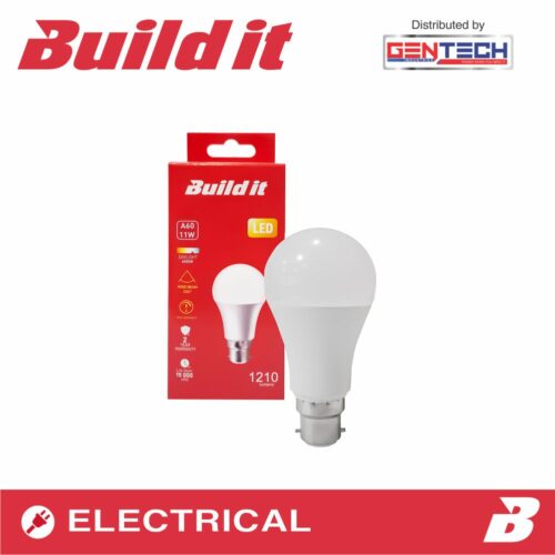 BUILD IT LED A60 11W 1210LM B22 DAYLIGHT
