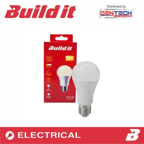 BUILD IT LED A60 11W 1210LM E27 WARM WHITE