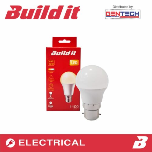 BUILD IT LED A60 10W 1100LM B22 DIMMABLE WARM WHITE